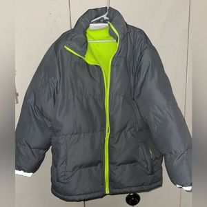 Kids Winter Coat with Hood Size 10/12.